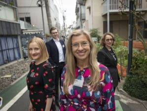 Helsinki Partners team in Japan 2022